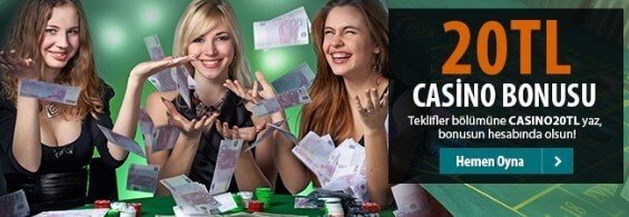 Betsix 20 TL bedava bonus canlı casino