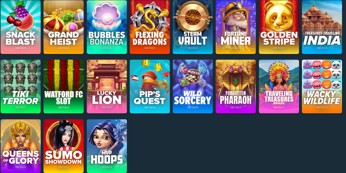 One Touch En Çok Kazandıran Casino Oyunları