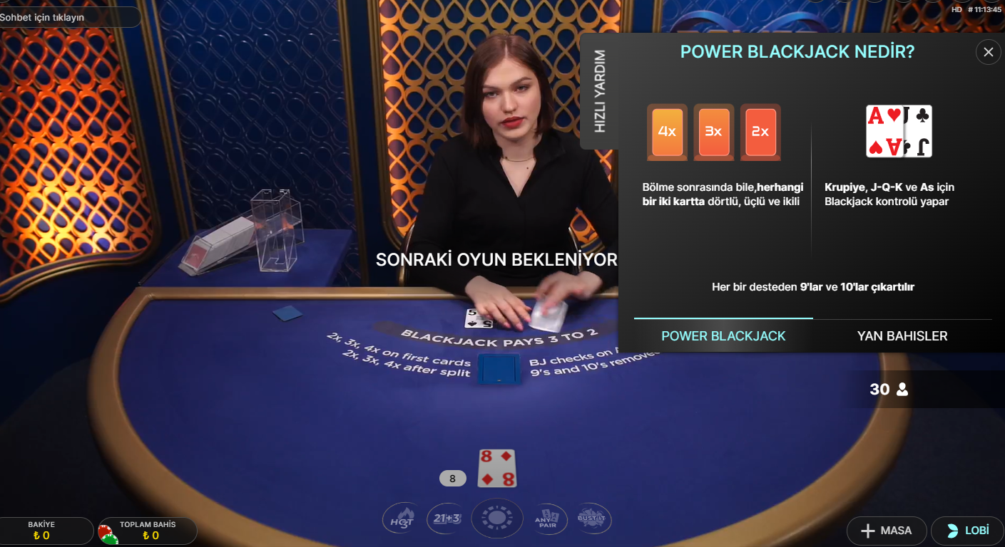 Power Blackjack Oyna